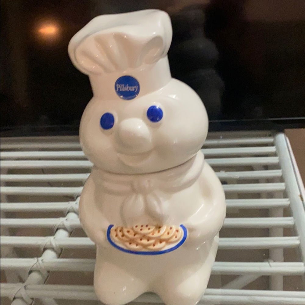 Rare Authentic Pillsbury Doughboy Cookie Jar